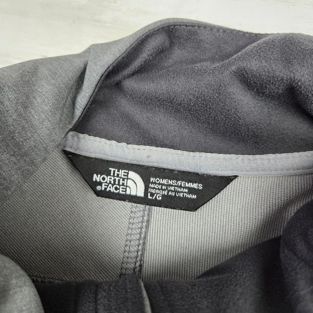 The North Face Jacket Women L Grey WindWall Softshell PulteGroup Full‎ Zip